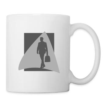 Banks Businessman Wall Street - Mug - white - Right