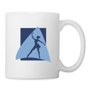 Danseuse de ballet Le Lac des cygnes - Mug blanc - blanc - Droite