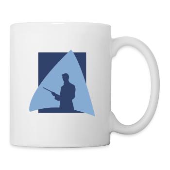 Billardkugel Billardspieler Billard - Tasse - Weiß - Rechts
