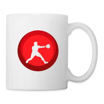 Squash Racket Racket Squash Player - Mug - white - Right