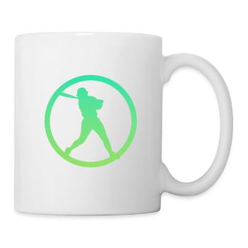 Pitcher Softball Spieler Pitcher - Tasse - Weiß - Rechts