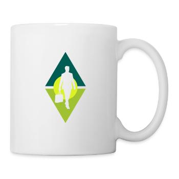 Banker Businessman Stock Exchange - Mug - white - Right