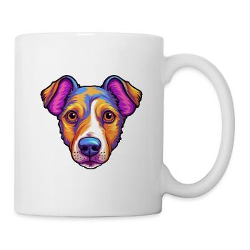 Tenterfield Terrier Dog Breed Cartoon Kawaii Illus - Mug - white - Right