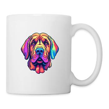 Spanish Mastiff Dog Breed Cartoon Kawaii Illustrat - Mug - white - Right