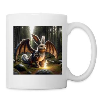 Fire Breathing Bunny Dragon #15 - Mug - white - Right