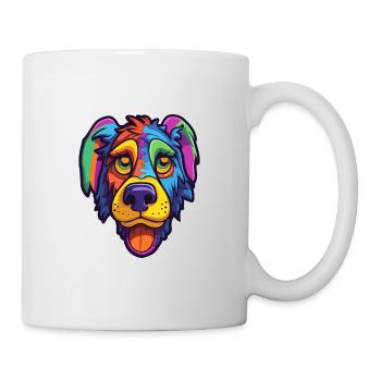 Cao De Seo Miguel Dog Breed Cartoon Kawaii Illustr - Mug - white - Right
