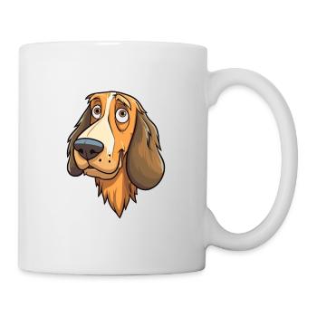 Uruguayische Cimarron-Hunderasse Cartoon Kawaii Illust - Tasse - Weiß - Rechts