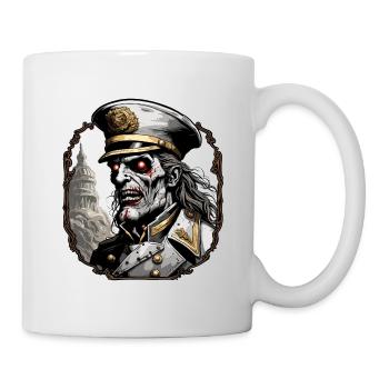 Zombie / Apocalypse / Undead / Horror / Virus / Logo - Mug - white - Right
