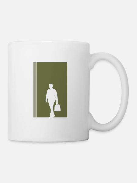 Bänker Börse Wallstreet - Tasse - Weiß