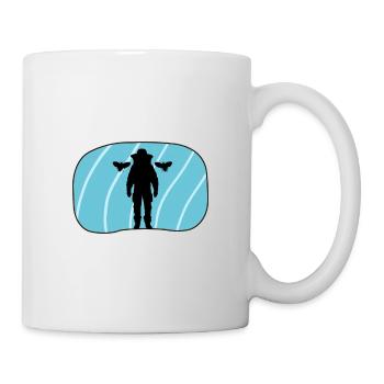 Bienen Beekeeping Imker - Tasse - Weiß - Rechts