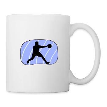 Squash Rackets Squash Player Rackets - Mug - white - Right