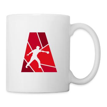 Table tennis, table tennis player, tennis - Mug - white - Right