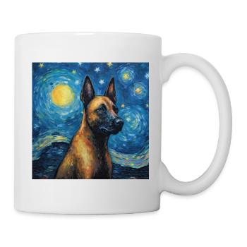 Malinois Starry Night - Mug - white - Right