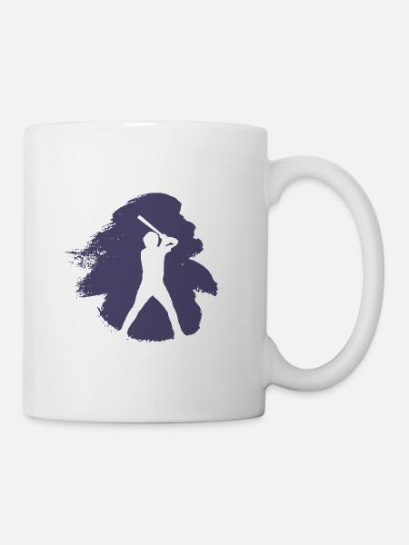 Baseball Baseball Baseballer - Tasse - Weiß