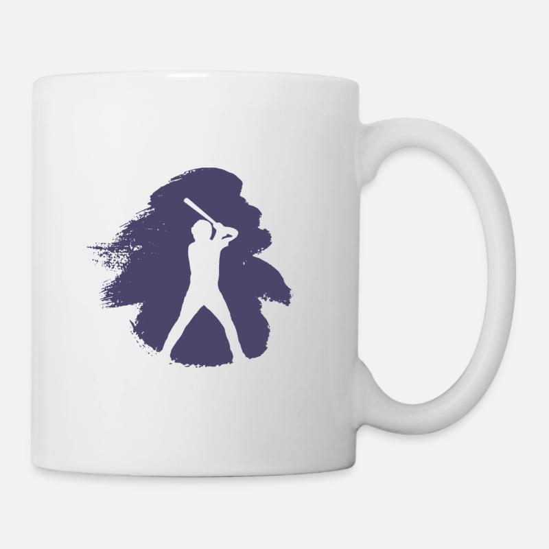 Baseball Baseball Baseballer - Tasse - Weiß
