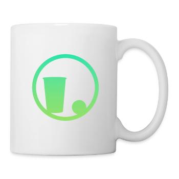Party Bier Beerpong - Tasse - Weiß - Rechts