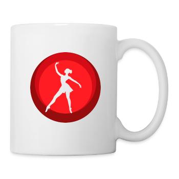 Danseuse de ballet Danseuse de ballet Le Lac des cygnes - Mug blanc - blanc - Droite