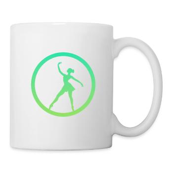 Ballerine, Ballet, Danseuse, Ballet - Mug blanc - blanc - Droite