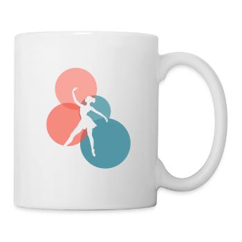 Ballerina Ballett Oper - Tasse - Weiß - Rechts