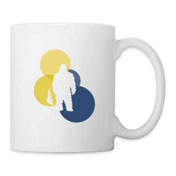 Big foot Big foot Yeti Bigfoot - Tasse - Weiß - Rechts