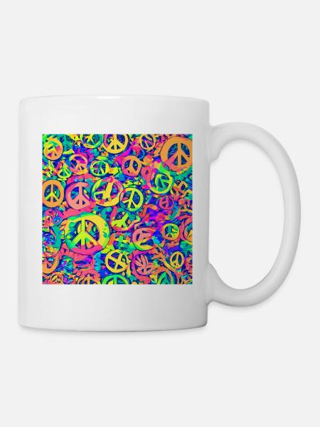Rainbow of Peace - Mug - white