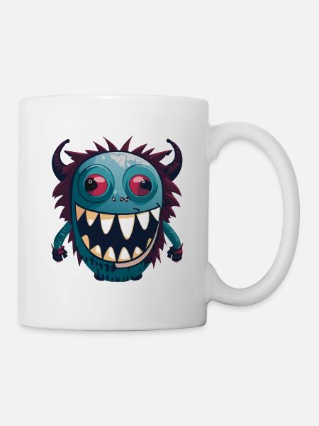 Cyberpunk Monter - Tasse - Weiß