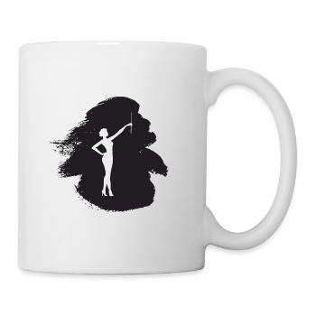 Gymnastics Dancing Baton Twirling - Mug - white - Right