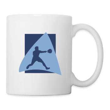 Raquettes de squash Raquettes de squash Joueurs de squash - Mug blanc - blanc - Droite