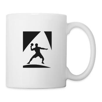 Tennis, Table tennis players, Table tennis - Mug - white - Right