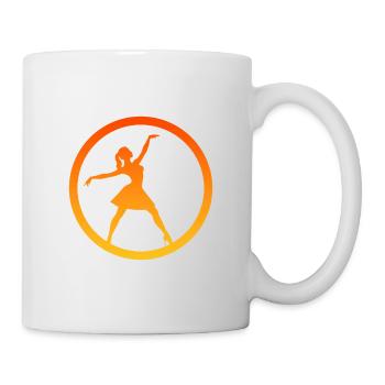 Ballerine, Ballet, Danseuse, Ballet - Mug blanc - blanc - Droite
