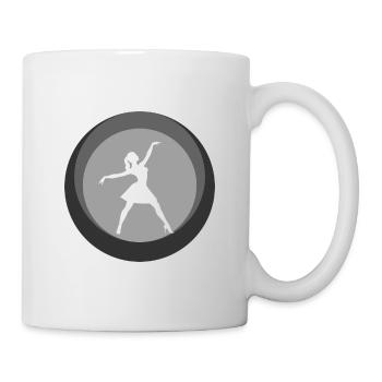Danseuse de ballet Danseuse de ballet Le Lac des cygnes - Mug blanc - blanc - Droite