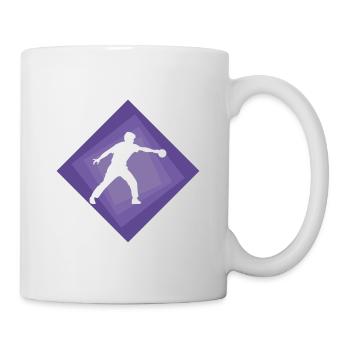 Table tennis, table tennis ball, tennis - Mug - white - Right