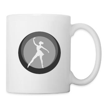Danseuse de ballet Danseuse de ballet Danseuse de ballet - Mug blanc - blanc - Droite