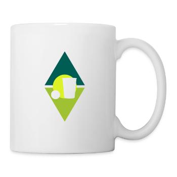 Fête de la bière Beerpong - Mug blanc - blanc - Droite