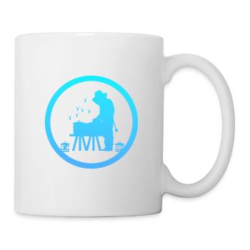 Abeilles Abeille Apiculteur - Mug blanc - blanc - Droite