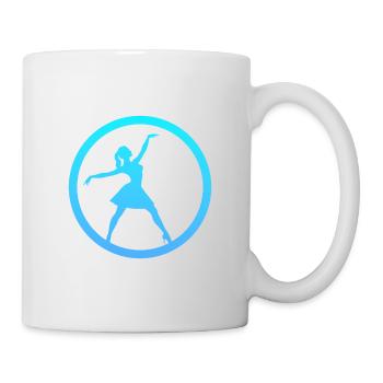 Ballerine, Danseuse de ballet, Danseuse de ballet - Mug blanc - blanc - Droite
