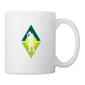 Beatboxing Beatboxing Djing - Mug - white - Right