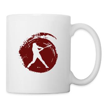 Baseball Baseball Softball - Tasse - Weiß - Rechts