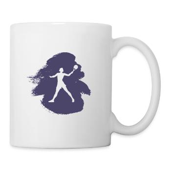 Ballon de plage Tennis de plage Tennis de plage - Mug blanc - blanc - Droite