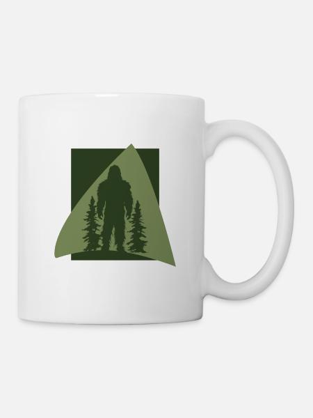 Yeti Bigfoot Yeti Bigfoot - Mug blanc - blanc
