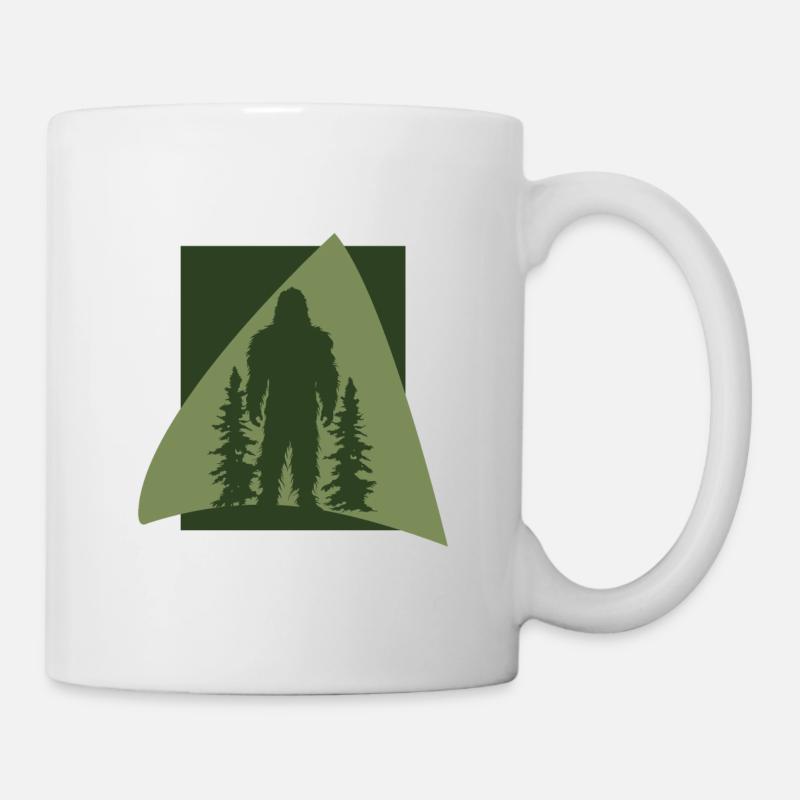 Yeti Bigfoot Yeti Bigfoot - Mug blanc - blanc
