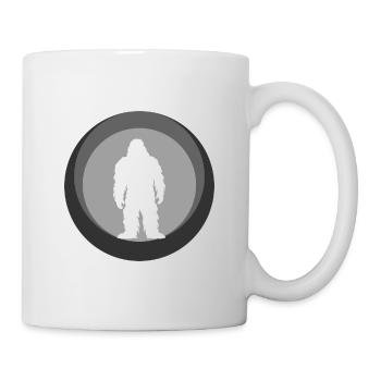 Lochness Big foot Bigfoot - Mug - white - Right