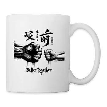 Common Strength: Parent-Child Fist Bump - Mug - white - Right