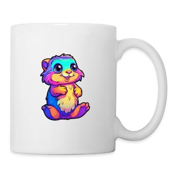 Gopher Colorful Watercolor Cartoon Kawaii Animal - Mug - white - Right