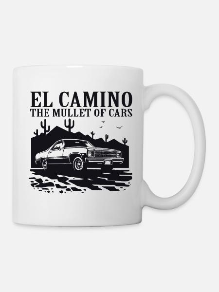 El Camino: Autojen mullet - Muki - valkoinen