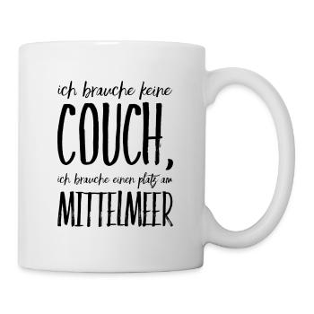Lustiger Griechischer Spruch Griechenland Geschenk - Tasse - Weiß - Rechts