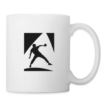Table Tennis Table Tennis Table Tennis Racket - Mug - white - Right