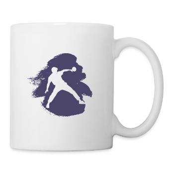 Table Tennis Ball Table Tennis Table Tennis Player - Mug - white - Right