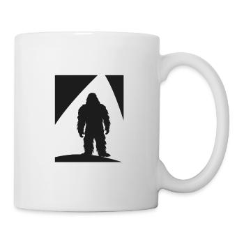 Yeti Big foot Bigfoot Big foot - Tasse - Weiß - Rechts