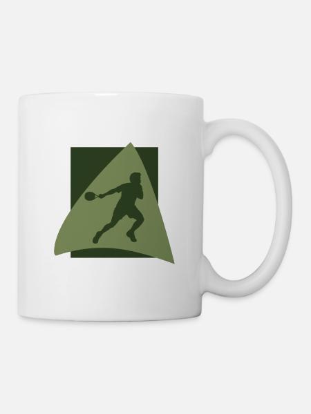 Schläger Squash Squash Schläger - Tasse - Weiß
